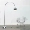 Pamono Mid-Century Space Age Metal Chrome Arc Floor Lamp from Cosack, 1960s