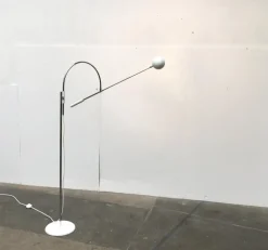 Best Pamono Mid-Century Space Age Model Orbiter Floor Lamp by Robert Sonneman for Luci Italia, 1960s