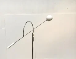 Best Pamono Mid-Century Space Age Model Orbiter Floor Lamp by Robert Sonneman for Luci Italia, 1960s