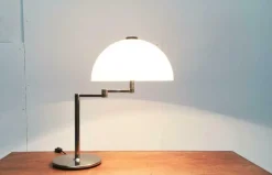 Clearance Pamono Mid-Century Space Age Model Schwenkomat Table Lamp by SLZ Team for Swisslamps International, 1960s