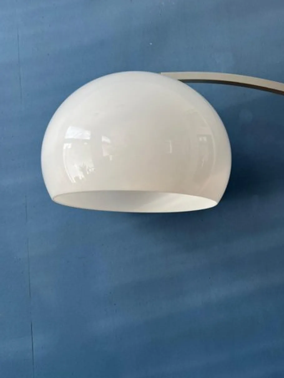 Sale Pamono Mid-Century Space Age Mushroom Arc Floor Lamp from Gepo