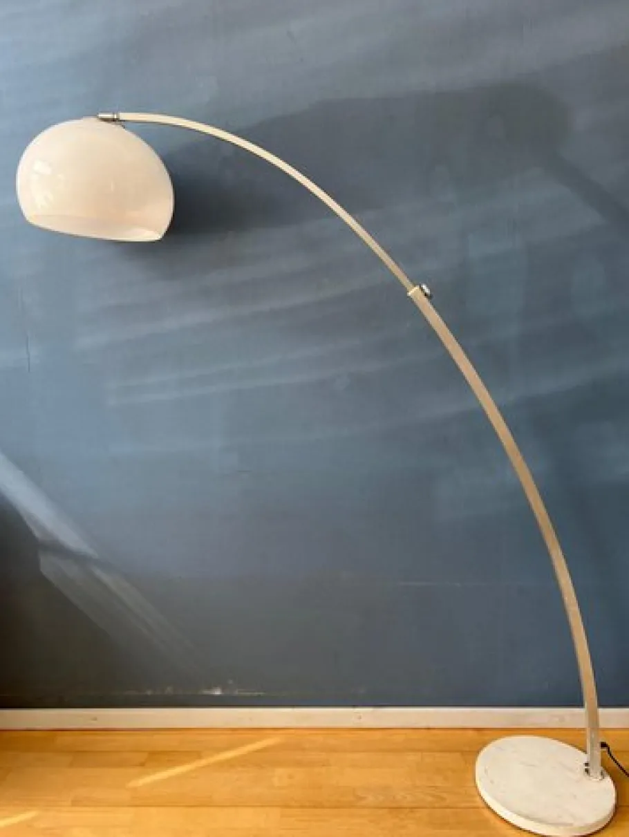 Sale Pamono Mid-Century Space Age Mushroom Arc Floor Lamp from Gepo