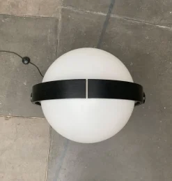 Hot Pamono Mid-Century Space Age Plastic & Plywood Type 128 Floor Lamp from Temde, 1960s