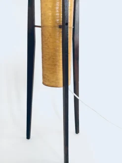 Online Pamono Mid-Century Space Age Rocket Floor Lamp by Novoplast, Czechoslovakia, 1950s