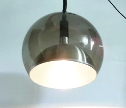 Best Pamono Mid-Century Space Age Swiss Type 756 Globe Pendant Lamp from Temde, 1960s