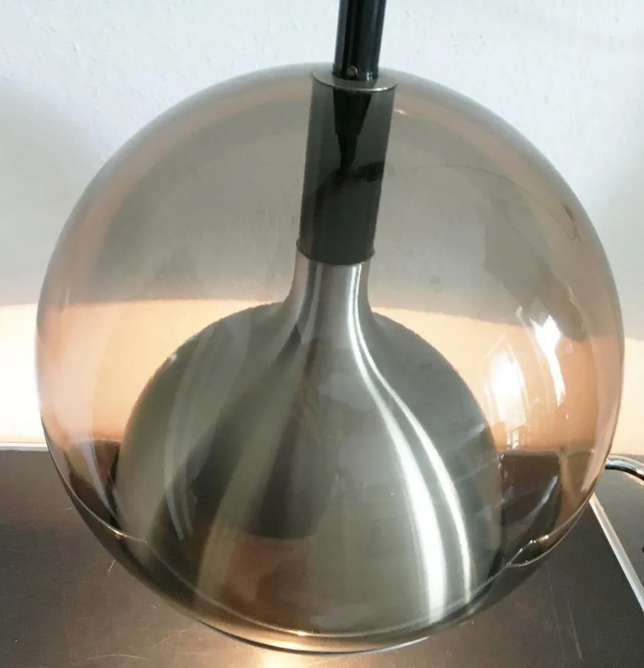Best Pamono Mid-Century Space Age Swiss Type 756 Globe Pendant Lamp from Temde, 1960s
