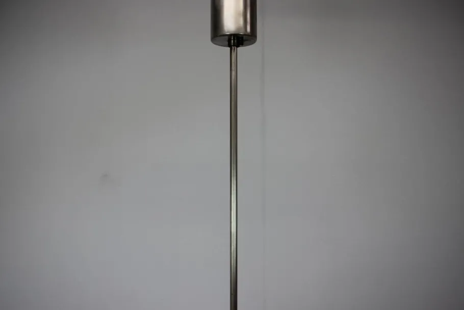 Best Pamono Mid-Century Square Clear Glass Pendant attributed to Kamenicky Šenov, Czechoslovakia, 1960s