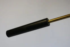 Online Pamono Mid-Century Stilnovo Style Floor Lamp in Carrara Marble & Black Brass, 1950s