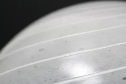 Online Pamono Mid-Century Swirl Murano Table Ball Lamp with Chrome Base, 1970s