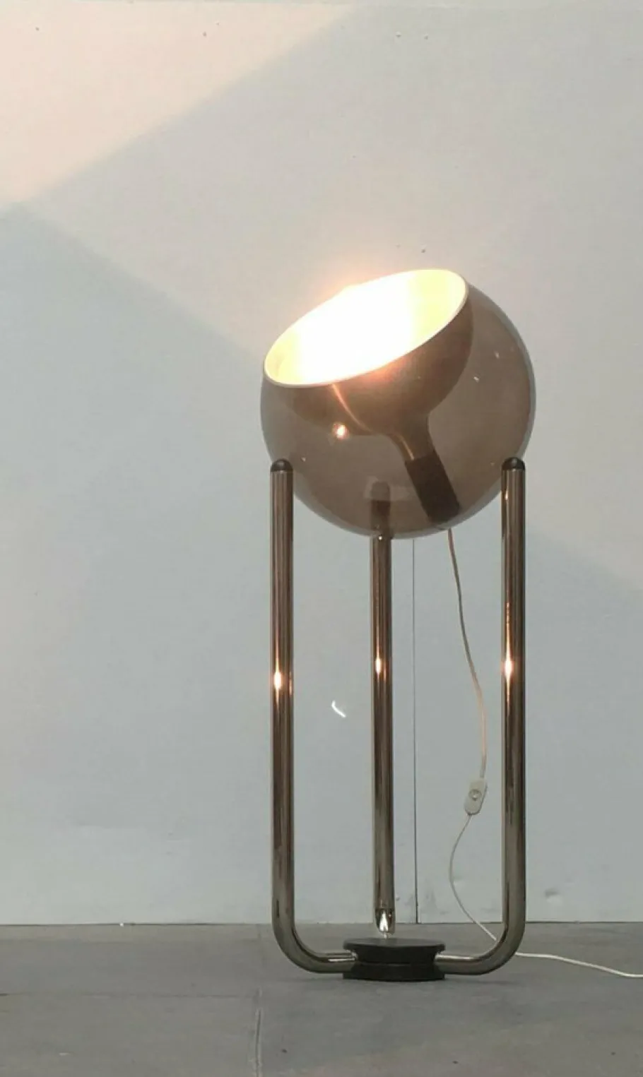 Sale Pamono Mid-Century Swiss Space Age Type 56 Globe Floor Lamp from Temde, 1960s