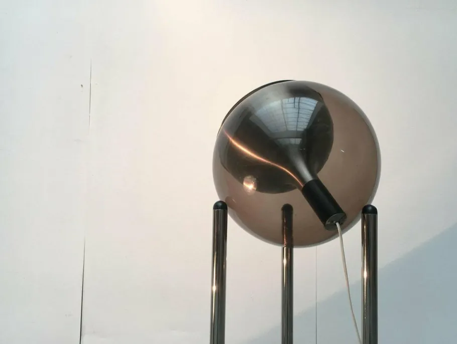 Sale Pamono Mid-Century Swiss Space Age Type 56 Globe Floor Lamp from Temde, 1960s