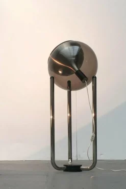 Sale Pamono Mid-Century Swiss Space Age Type 56 Globe Floor Lamp from Temde, 1960s