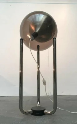 Sale Pamono Mid-Century Swiss Space Age Type 56 Globe Floor Lamp from Temde, 1960s