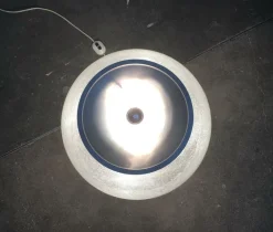 Online Pamono Mid-Century Swiss Space Age Mushroom Floor Lamp from Temde, 1960s