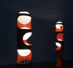 Best Pamono Mid-Century Swiss Space Age Guggerli L3 Floor Lamp by Rosemarie and Rico Baltensweiler for Baltensweiler, Set of 2