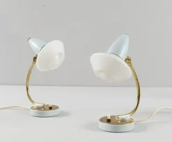 Clearance Pamono Mid-Century Table Lamps, France, 1960s, Set of 2