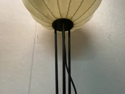 Best Pamono Mid-Century Tripod Cocoon Floor Lamp attributed to Goldkant Leuchten, 1950s