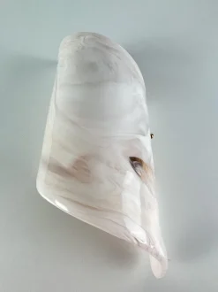 Best Pamono Mid-Century Venetian Wall Lamp in Murano Glass, 1960s