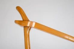 Online Pamono Mid-Century Wooden Floor Lamp from Krasna Jizba attributed to Jan Vanek, Czechoslovakia, 1950s