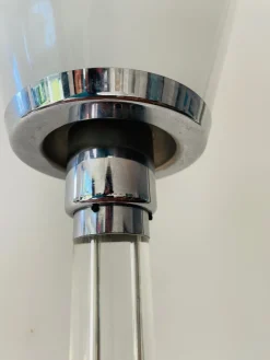 Discount Pamono Milk Glass M Design Floor Lamp by Ingo Maurer