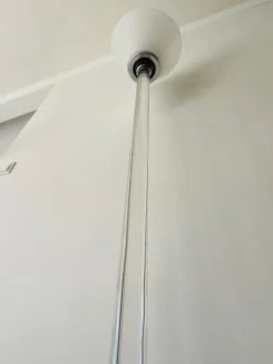 Discount Pamono Milk Glass M Design Floor Lamp by Ingo Maurer