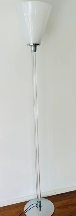 Discount Pamono Milk Glass M Design Floor Lamp by Ingo Maurer