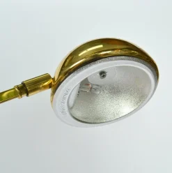 New Pamono Minimal Brass Counter Balance Floor Lamp from Sölken Leuchten, 1970s