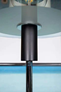 Online Pamono Minimalist Bauhaus Style Floor Lamp in Glass and Chrome