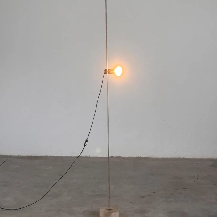 Online Pamono Minimalist First Edition Model 387 Floor Lamp attributed to Tito Agnoli for Oluce, 1955