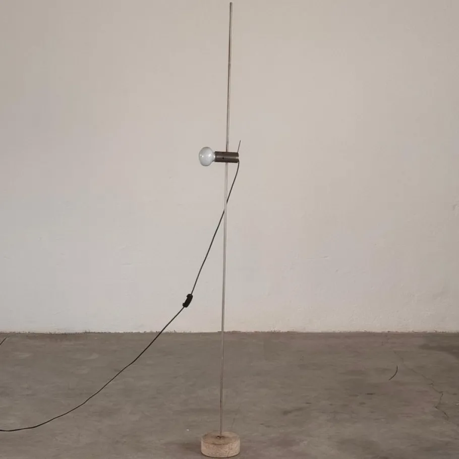 Online Pamono Minimalist First Edition Model 387 Floor Lamp attributed to Tito Agnoli for Oluce, 1955