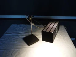 Clearance Pamono Minimalist Flamingo Table Lamp from Max Bietenholz by Bünte & Remmler, 1960s