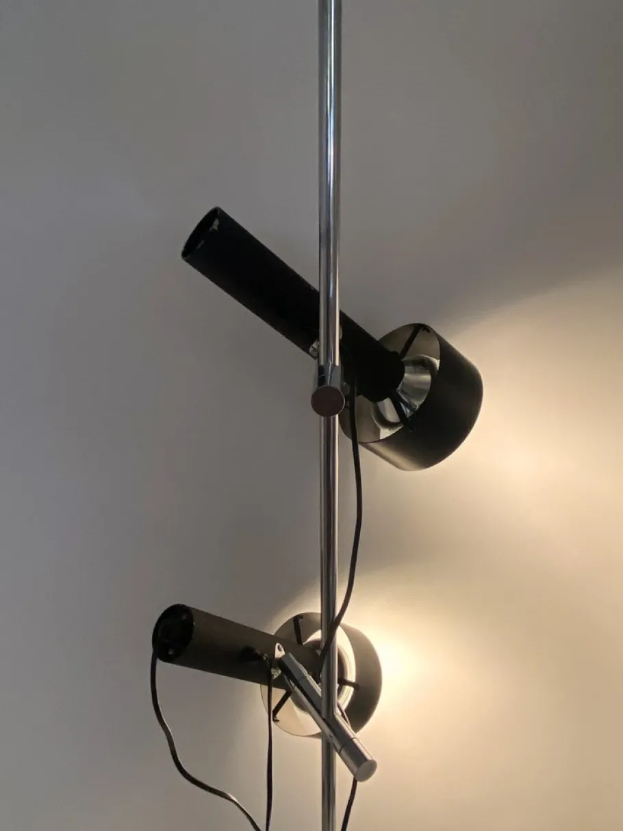 Best Pamono Minimalist Floor Lamo by Edi Franz for Swiss Lamps International, Switzerland, 1956