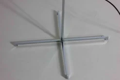 New Pamono Minimalist Floor Lamp attributed to Hans Eichenberger for Keller Metalbau, Germany, 1960