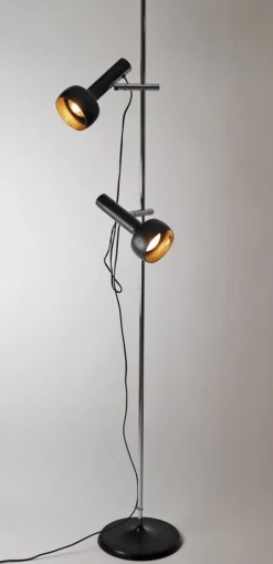 Discount Pamono Minimalist Tulip Foot Floor Lamp from Swiss Lamps International, 1970s