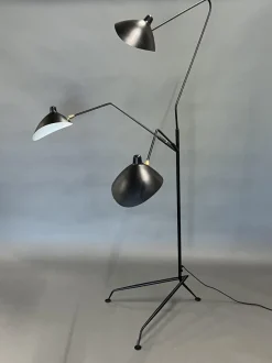 New Pamono Mobile Floor Lamp in Metal