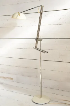 New Pamono Mod. 633 Giraffe Counterweight Floor Lamp by Goffredo Reggiani, 1964