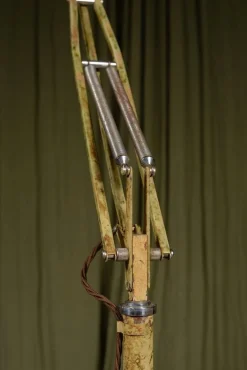 Online Pamono Model 1209 Anglepoise Trolley Floor Lamp in Original Scumble Paint by Herbert Terry, 1935