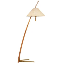 Discount Pamono Model 2076 Dornstab Floor Lamp by J.T. Kalmar & A. Pöll, Vienna, 1947