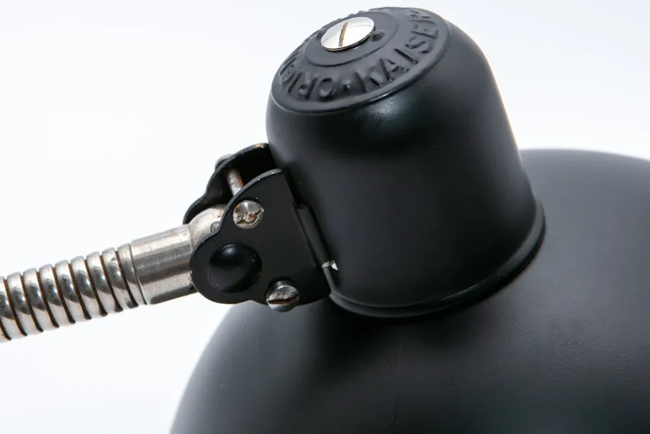 Best Pamono Model 6740 Gooseneck Clamp Lamp by Christian Dell for Kaiser Idell / Kaiser Leuchten, 1930s