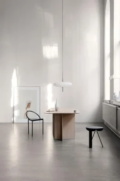 Best Pamono Model 2065 Lamp with White Diffuser and Black Hardware by Gino Sarfatti