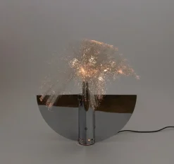 Best Pamono Model 8½ Table Lamp with Optic Fibres by Jürgen Fischer for Zanotta, 1970s