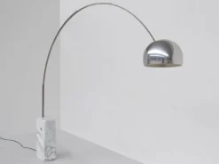 Hot Pamono Model Arco Adjustable Floor Lamp by Castiglioni for Flos, Italy, 1962