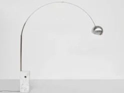 Pamono Model Arco Adjustable Floor Lamp by Castiglioni for Flos, Italy, 1962