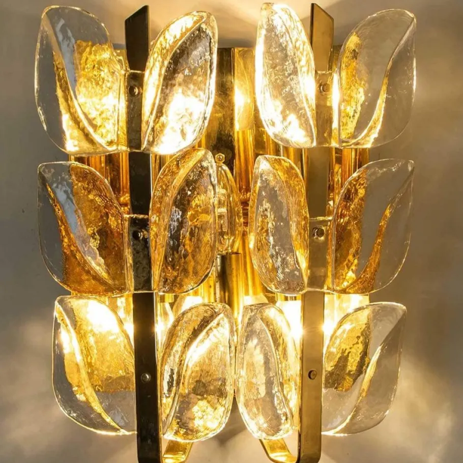 Best Pamono Model Florida Wall Lights by J.T. Kalmar, 1969, Set of 3