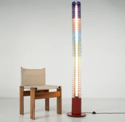 Clearance Pamono Model Iride Floor Lamp by Ico Parisi for Lamperti, Italy, 1970