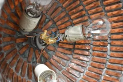 New Pamono Model Schegge Ambra Floor Lamp by Peppino Campanella