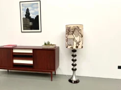 Clearance Pamono Modern Aluminum Floor Lamp, 1970