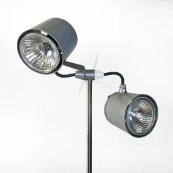 Online Pamono Modern Italian Metal and Marble Stadium Floor Lamp by Wettstein for Pallucco, 1990s