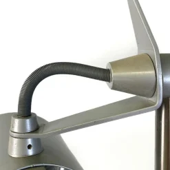 Online Pamono Modern Italian Metal and Marble Stadium Floor Lamp by Wettstein for Pallucco, 1990s