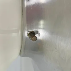 Best Pamono Modern Italian Round Base Wall Light in Opaline Glass and Metal attributed to Valenti Luce, 1970s